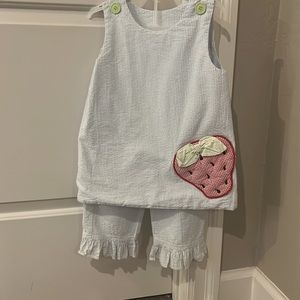 Girls reversible boutique outfit